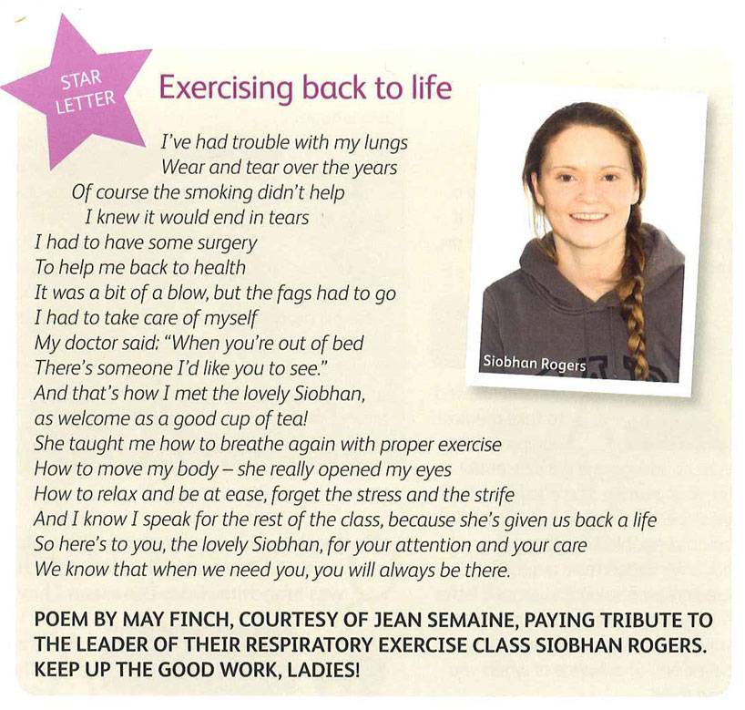 exercising back to life